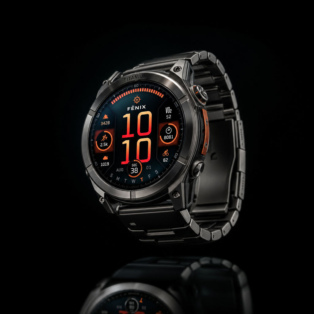 Titanium smartwatch