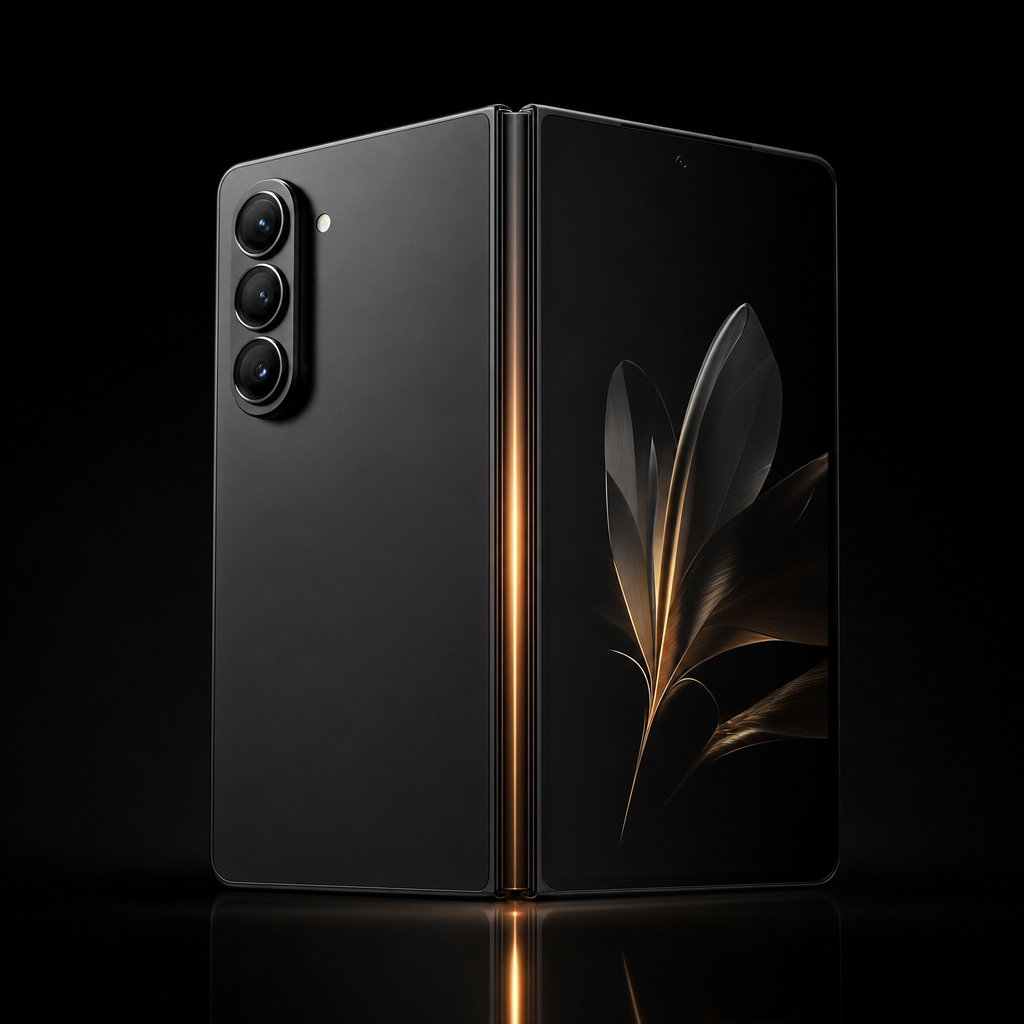 Foldable smartphone